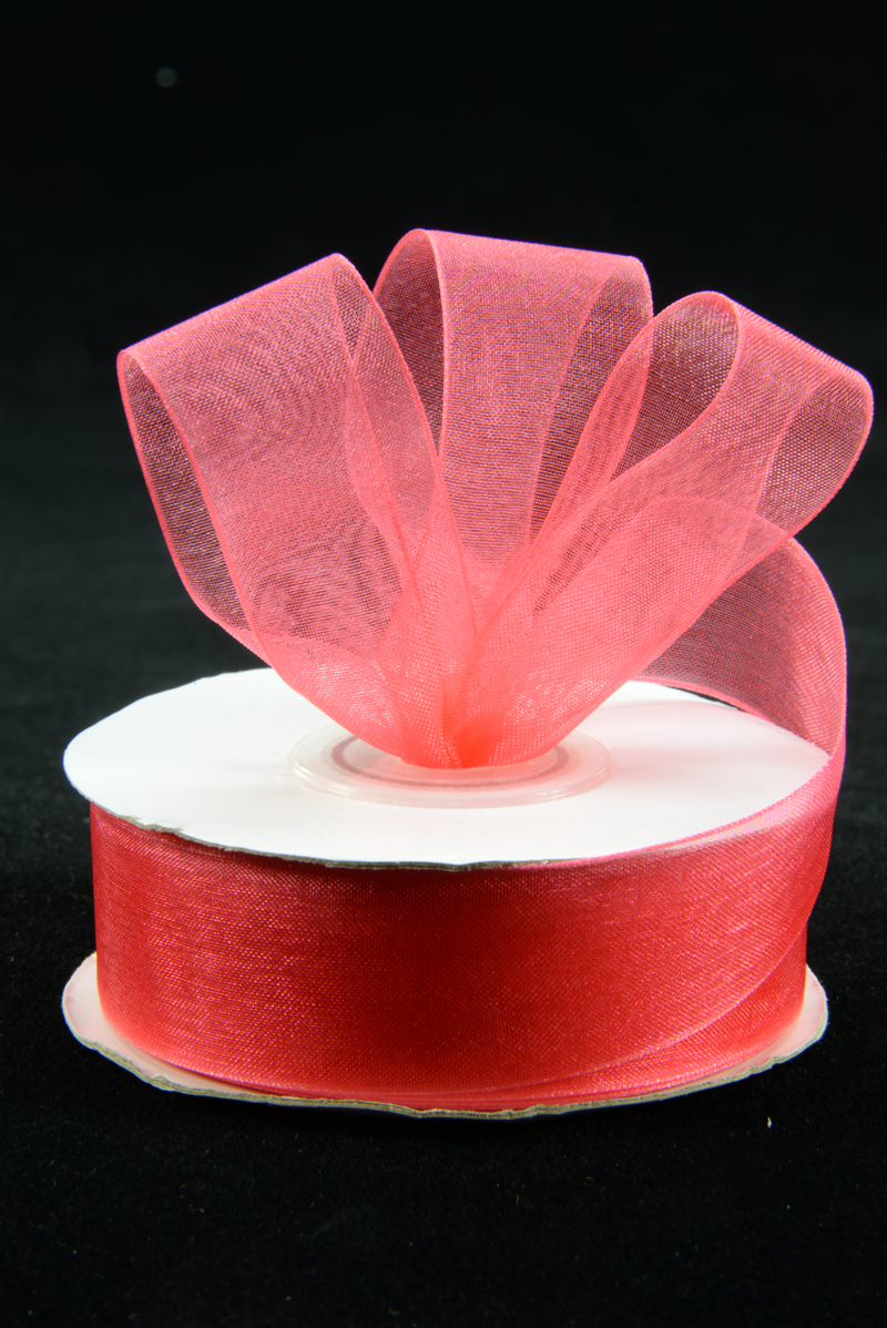 Ribbon, Organza Ribbon, 7/8 Inches Wide