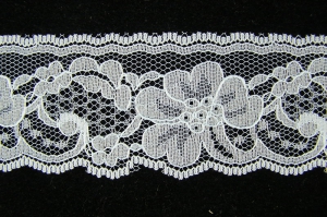 2 Inch Flat Lace, Light Blue (423 Yards - FULL SPOOL) MADE IN USA