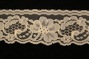 2 Inch Flat Lace, Peach (464 Yards - FULL SPOOL) MADE IN USA