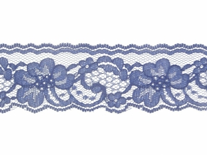 2 Inch Flat Lace, Navy Blue (450 Yards - FULL SPOOL) MADE IN USA