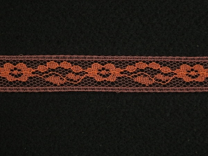 .75 inch Flat Lace, rust (100 yards) 1497 MADE IN USA