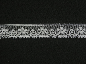 .75 inch Flat Lace, Gray (100 yards) MADE IN USA