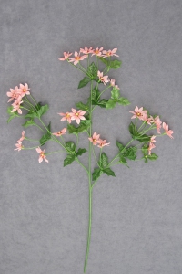 Poinsettia Silk Flower Spray, Pink (lot of 12) SALE ITEM
