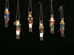 Resin Soldier Christmas Ornament (lot of 24)