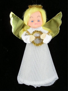 Angel Christmas Tree Topper, 6.5 inch (lot of 36) SALE ITEM