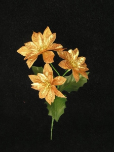 Poinsettia Pick, copper (lot of 72)
