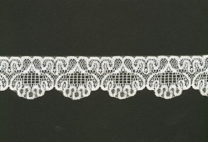 1.625 Inch Flat Lace, Natural (50 Yards) 449 Natural MADE IN USA