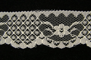 1.5 Inch Flat Lace, Natural (50 Yards) 307 Natural MADE IN USA