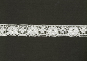 1.125 inch Flat Lace, natural (50 yards) 271 Natural MADE IN USA