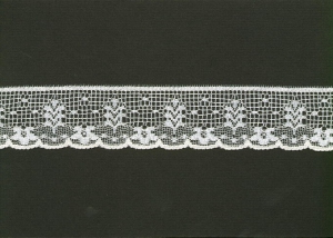1.5 Inch Flat Lace, Natural (50 Yards) 185 Natural MADE IN USA