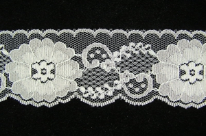 2.5 Inch Flat Lace, Mint Green (50 Yards) 3634 Mint MADE IN USA