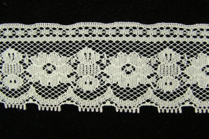 2 Inch Flat Lace, Mint Green (50 yards) MADE IN USA