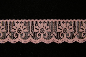 1.25 Inch Flat Lace, Mauve (50 Yards) MADE IN USA