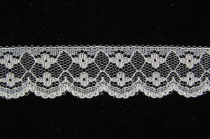 1.125 inch Flat Lace, Light Blue (50 Yards) 2612 Lt. Blue MADE IN USA