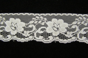 1.75 Inch Flat Lace, Light Blue (50 Yards) MADE IN USA