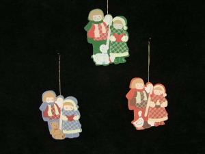 Country Christmas Ornament (lot of 24) SALE ITEM