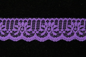 1.25 Inch Flat Lace, Lt. Purple (50 Yards) MADE IN USA
