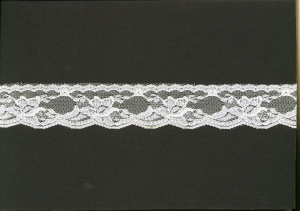 1.25 Inch Flat Lace, Light Peach (50 Yards) MADE IN USA