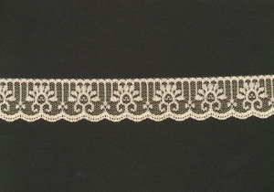 1.25 Inch Flat Lace, Peach (50 Yards) MADE IN USA