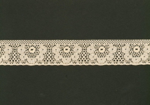 1.375 Inch Flat Lace, Peach (50 Yards) MADE IN USA