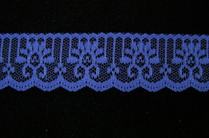 1.25 Inch Flat Lace, Royal Blue (50 Yards) MADE IN USA
