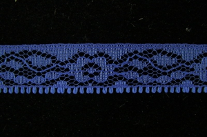 .75 inch Flat Lace, royal blue (100 yards) 355 royal MADE IN USA