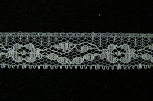 .75 inch Flat Lace, wedgwood blue (100 yards) MADE IN USA