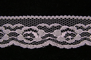 1.25 inch Flat Lace, lavender (50 yards) 2611 lavender MADE IN USA