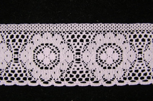 2 Inch Flat Lace, Lavender (50 Yards) 397 Lavender MADE IN USA