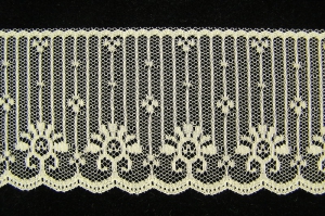 2.5 inch Flat Lace, yellow (50 yards) MADE IN USA