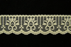 1.25 Inch Flat Lace, Maize Yellow (50 Yards) MADE IN USA
