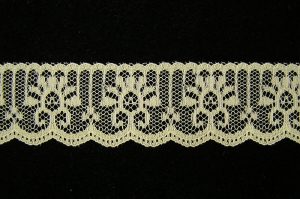 1.25 Inch Flat Lace, Maize Yellow (50 Yards) MADE IN USA