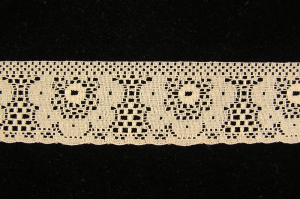 1.375 Inch Flat Lace, Yellow (50 Yards) MADE IN USA