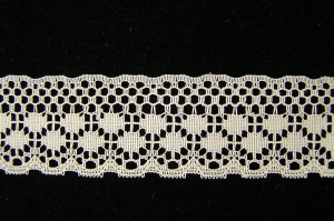 1.125 inch Flat Lace, Natural (651 yard FULL SPOOL) MADE IN USA