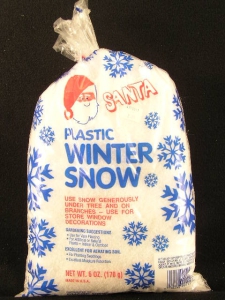 Plastic Snow, 6 oz. bag (lot of 24)