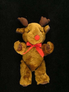 Jointed Plush Reindeer, 8 inch (lot of 1)