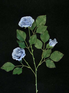 Rose & Rosebud, blue (lot of 12)