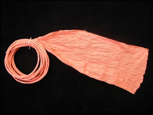 Paper Twist Ribbon, 10 Inch, Peach (12 - 8 yard spools)