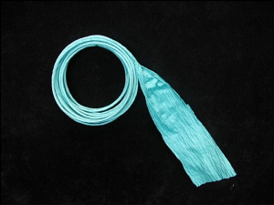 Paper Twist Ribbon, 4 inch, turquoise (12 - 8 yard spools)