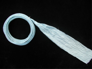 Paper Twist Ribbon, 4 inch, lt.blue (12 - 8 yard spools)