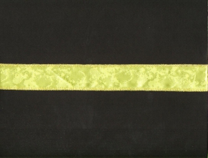 1.5 inch Wired Everyday Ribbon with Gold Edges, yellow (3 yards)