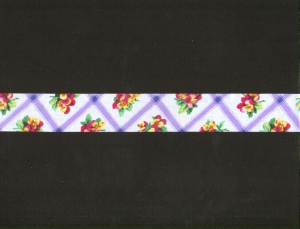 1.375 inch Everyday Ribbon, floral multi (3 yards) SALE ITEM