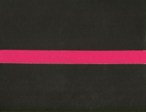 1 inch Wired Everyday Ribbon with Gold Edges, fuchsia (3 yards)