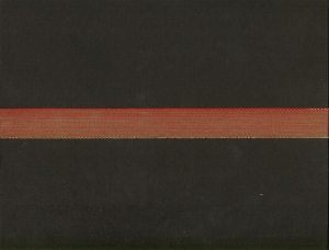 1 inch Wired Everyday Ribbon with Gold Edges, brown (3 yards)