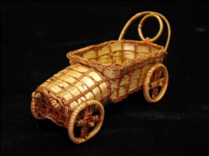 Rattan Truck, 8 inch (lot of 6) SALE ITEM