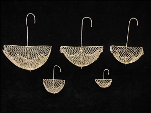 Abaca Dome Umbrella, set of 5 (lot of 12 sets) SALE ITEM