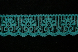 1.25 Inch Flat Lace, Teal (510 Yards - FULL SPOOL) MADE IN USA