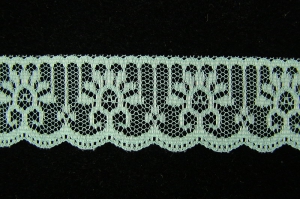 1.25 Inch Flat Lace, Mint Green (611 Yards - FULL SPOOL) MADE IN USA