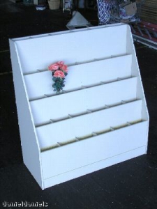 Silk Flower Stem Display, 5-Tier