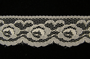 1.25 inch Flat Lace, Natural (796 YARD - FULL SPOOL) MADE IN USA